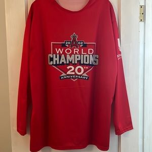 Angels 2002 World Champions 20th Anniversary Longsleeve Top